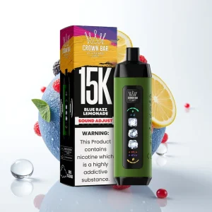 Al Fakher 15k Ice Adjust Clouds Disposabel Blå Razz Lemonade 15000 puff 22ml - Online Store