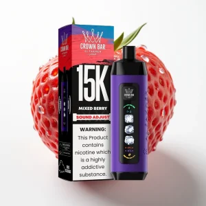 Al Fakher 15k Ice Adjust Clouds Disposable Blandet Bær 15000 Puffs 22ml - Online Store