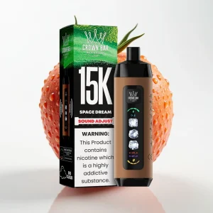 Al Fakher 15k Ice Juster Skyer Engangsdevice Drøm fra Rom - Online Store