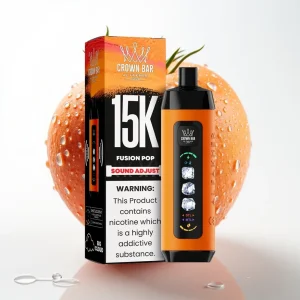 Al Fakher 15k Ice Juster Skyer Engangsenhet 850mAh 22ml Fusion Pop - Online Store
