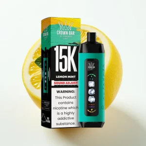 Al Fakher 15k Is Juster Skyer Engangsenhet 15000 puff 22ml Sitron Mynte - Online Store