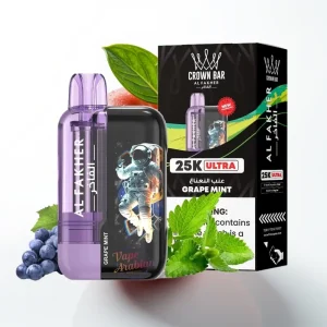 Al Fakher Crown Bar Ultra 25K 22ml Dråpe Mynt - Online Store