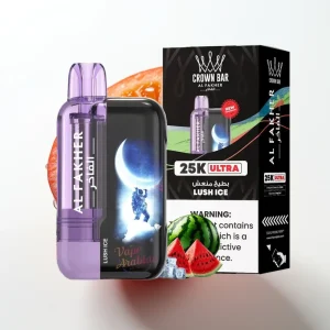 Al Fakher Crown Bar Ultra 25K Type-C Lush Is Disposable Vape - Online Store