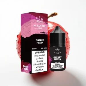 AL Fakher Nicotine Salt E-Likvid 30ml Kirsebær Fiesta 50MG Pod Vape - Online Store