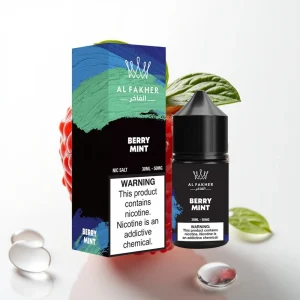 AL Fakher Nicotine Salt E-Liquid 30ml Bær Mynte 50MG - Online Store