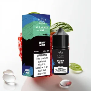 AL Fakher Nicotine Salt E-Liquid 30ml Bærmynt 20MG - Online Store