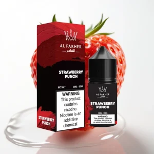 AL Fakher Nicotine Salt E-Liquid 30ml Jordbær Punch 20MG - Online Store