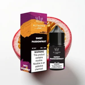 AL Fakher Nicotine Salt E-Liquid 30ml Søt Pasjonsfrukt 20MG - Online Store