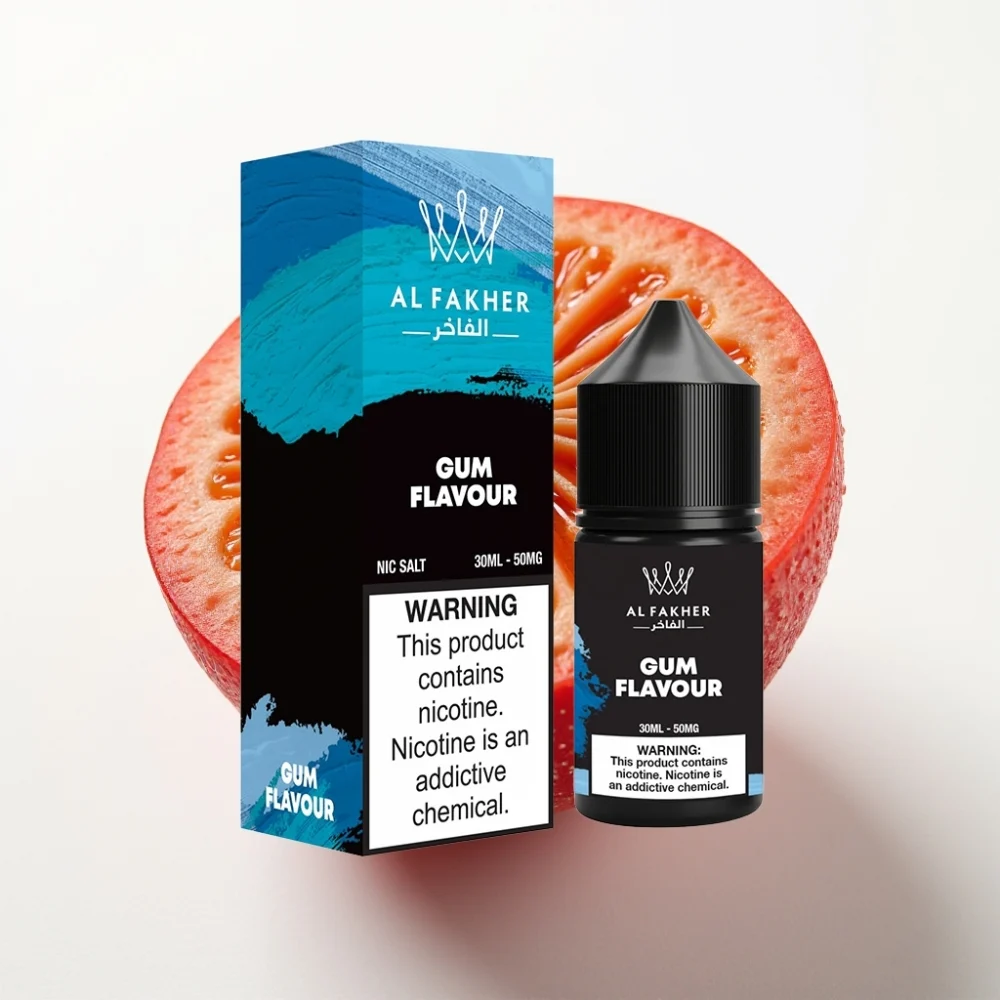 AL Fakher Nicotine Salt E-Liquid 30ml Tyggegummi 50MG - Online Store