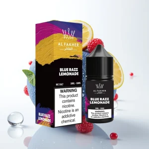 AL Fakher Nicotine Salt E-Liquid 50MG Blå Razz Lemonade 30ml Pod - Online Store