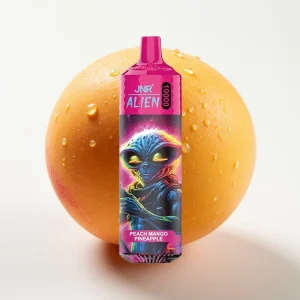 JNR Alien 10000 Puffs 850mAh 20ml Fersken mango ananas - Online Store