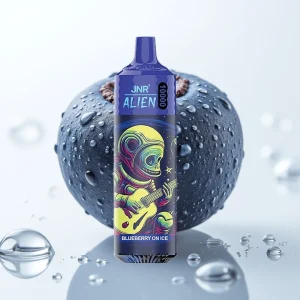 JNR Alien 10000 Puffs 850mAh Blåbær På Is RGB LED - Online Store