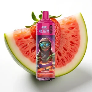 JNR Alien 10000 Puffs 850mAh Jordbær Vannmelon Lemonade - Online Store