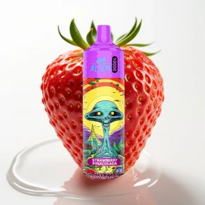 JNR Alien 10000 Puffs 850mAh Type-C Jordbær Pina Colada - Online Store