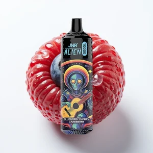 JNR Alien 10000 Puffs Blåbær Kirsebær Tranebær 850mAh RGB LED Type-C - Online Store
