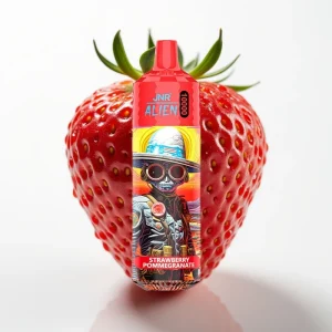 JNR Alien 10000 Puffs Jordbær Granateple 850mAh RGB - Online Store
