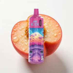 JNR Alien 10000 Puffs Sporty LED Fersken Is - Online Store