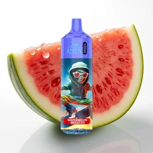JNR Alien 10000 Puffs Watermelon Brazz Is 850mAh RGB LED - Online Store