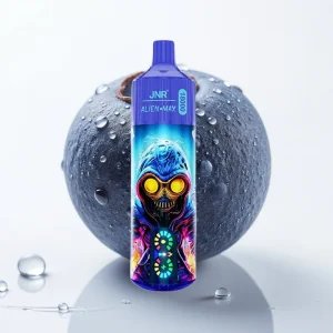 JNR Alien Max 18000 Puffs Dual Mesh Blåbær Tyggis - Online Store