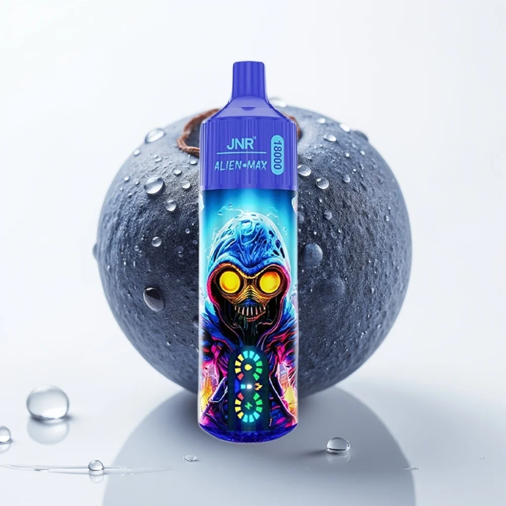 JNR Alien Max 18000 Puffs Dual Mesh Blåbær Tyggis - Online Store