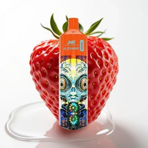 JNR Alien Max 18000 Puffs Dual Mesh Jordbær Bringebær Kirsebær - Online Store