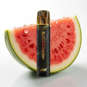 JNR Black&Golden 800 Puffs 550mAh Vannmelon Bubblegum - Online Store