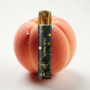 JNR Black&Golden 800 Puffs Fersken 550mAh TPD - Online Store