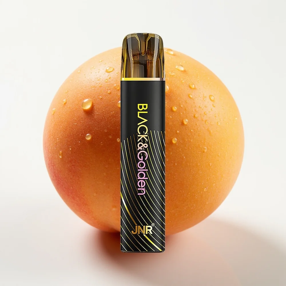 JNR Black&Golden 800 Puffs Fersken Mango TPD - Online Store