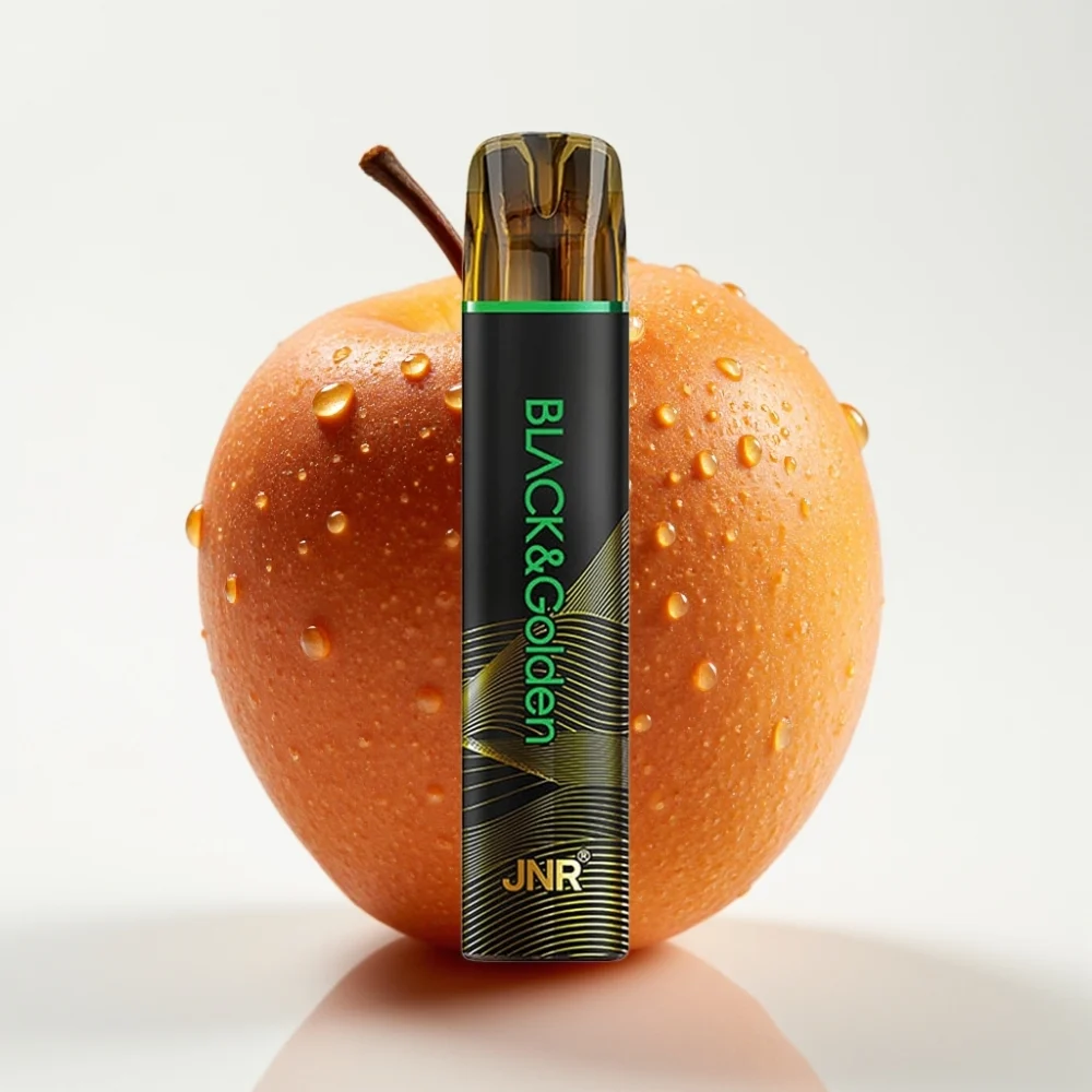 JNR Black&Golden 800 Puffs Sur Eple 550mAh TPD - Online Store - Image 2
