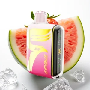 JNR Capsule 15000 Puffs 20ml Jordbær Vannmelon Is Dual Mesh Boost - Online Store