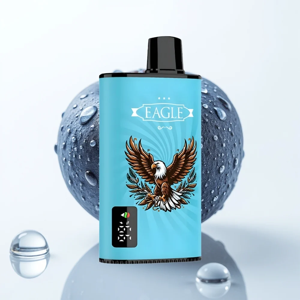 JNR EAGLE Smart 23000 Puffs Blåbær Is Digital Skjerm 1.0ohm Mesh - Online Store