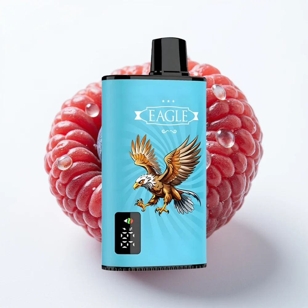 JNR EAGLE Smart 23000 Puffs Digital Skjerm Blåbær Sur Bringebær - Online Store