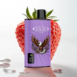 JNR EAGLE Smart 23000 Puffs Digital Skjerm Jordbær Is - Online Store