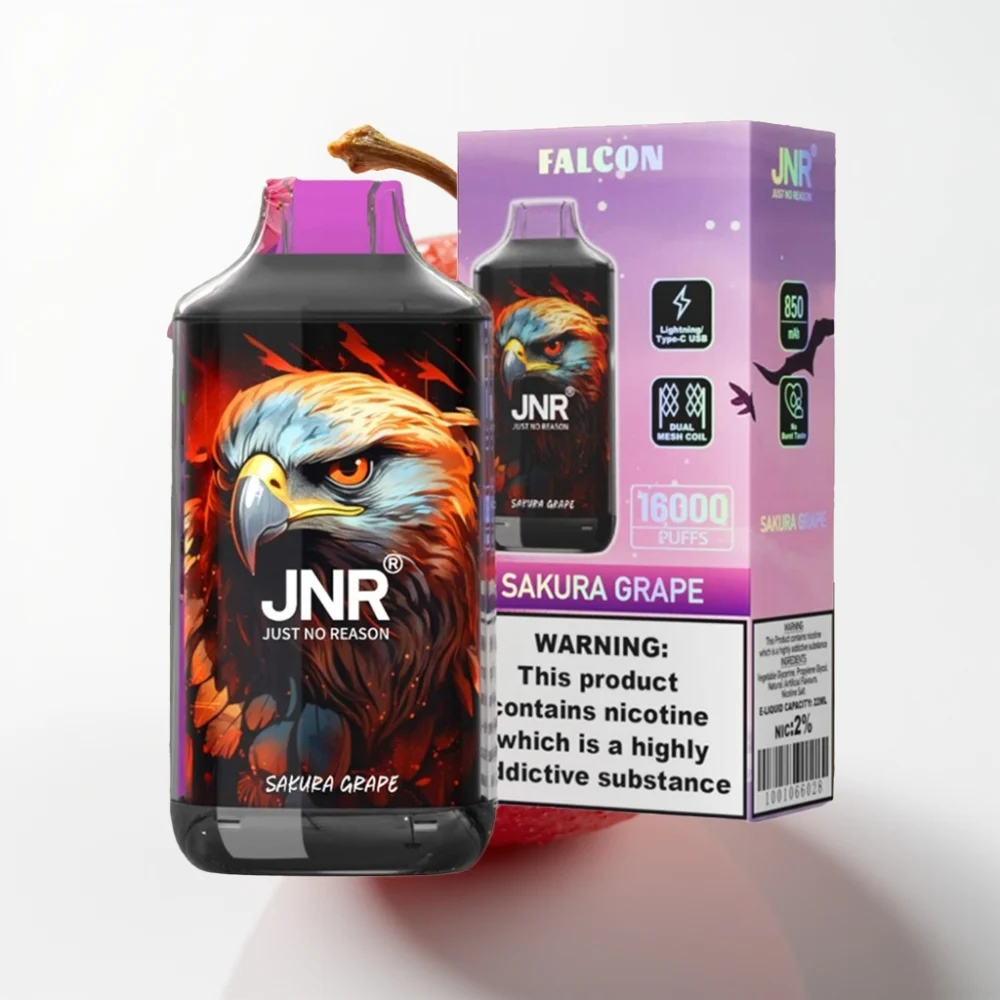 JNR Falcon 16000 Puffs Sakura Druer 850mAh Type C - Online Store - Image 2