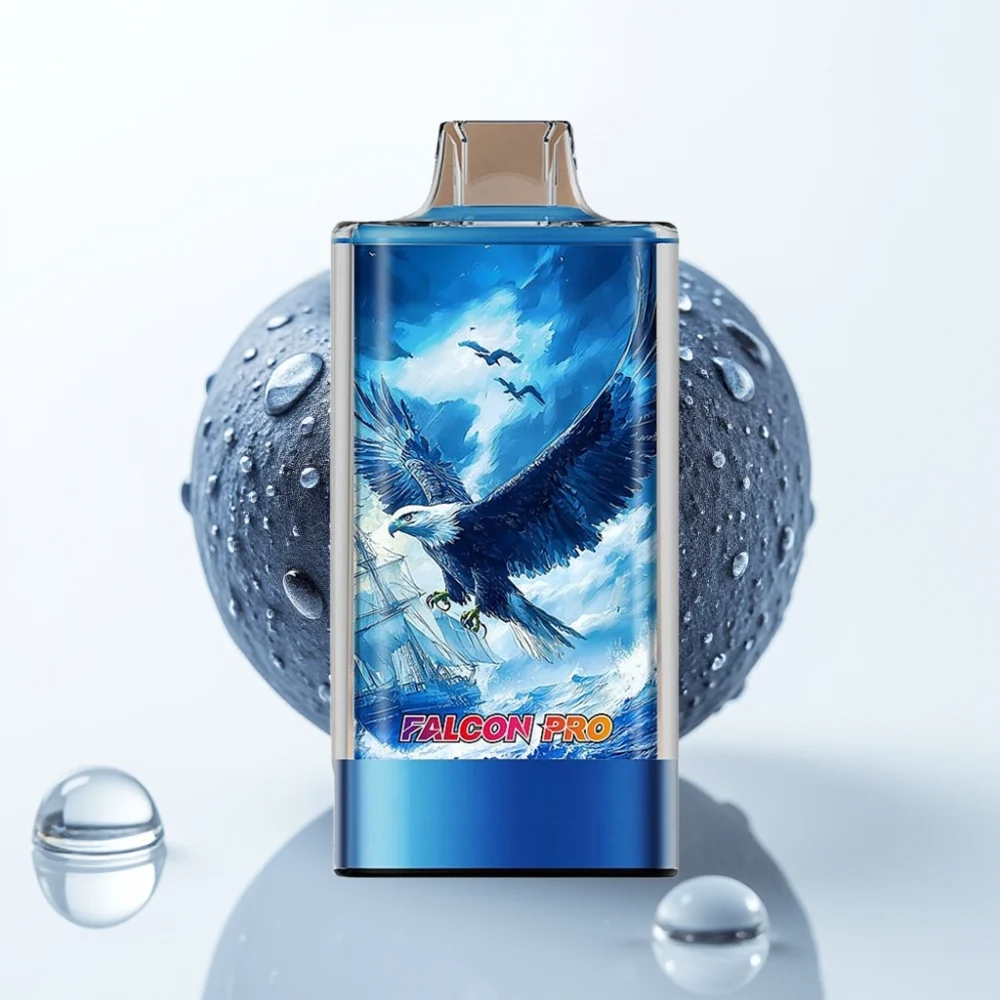 JNR Falcon Pro 28000 Blåbær Is 30ml Smart Display Dual Mesh - Online Store - Image 2
