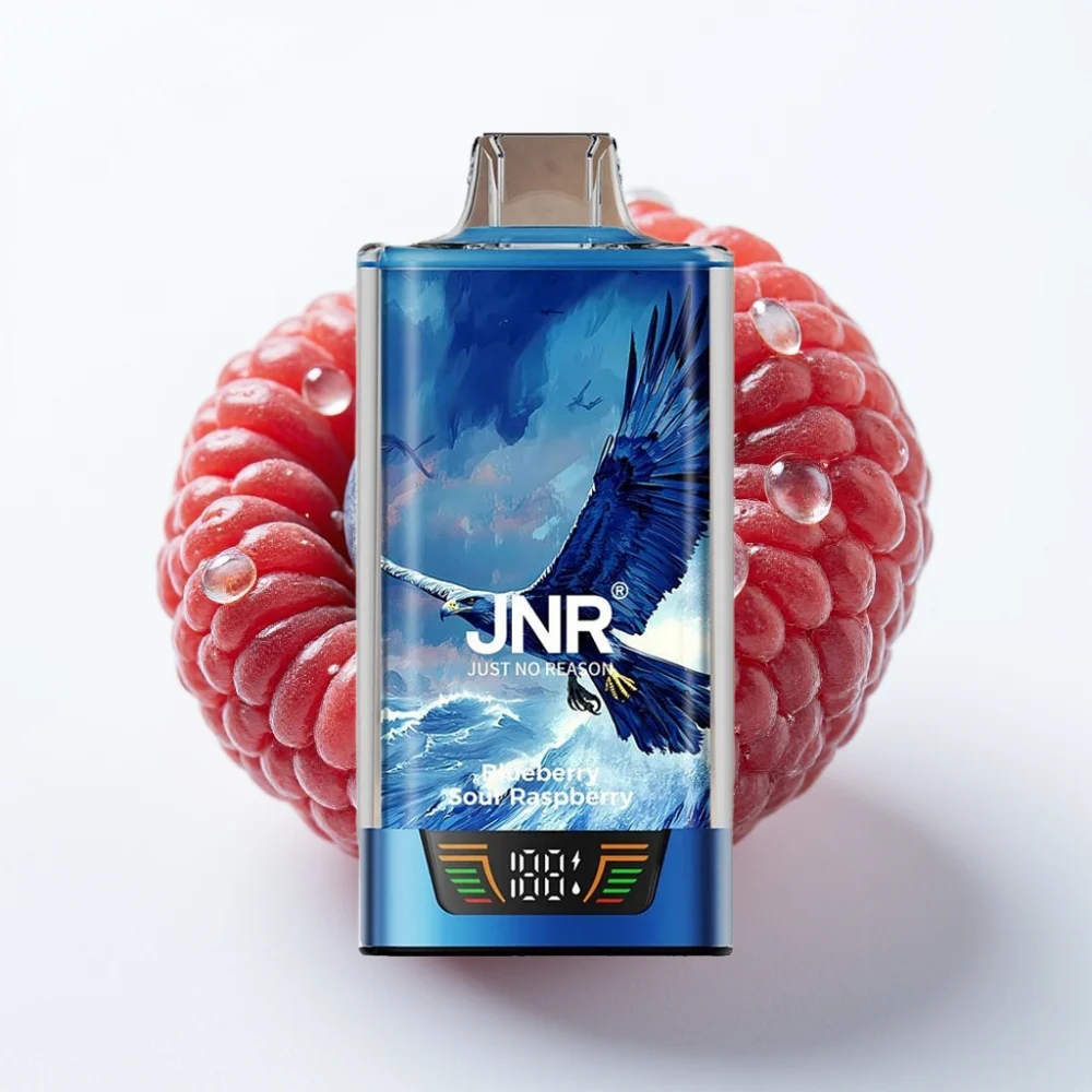 JNR Falcon Pro 28000 Blåbær Sur Bringebær 30ml 950mAh - Online Store
