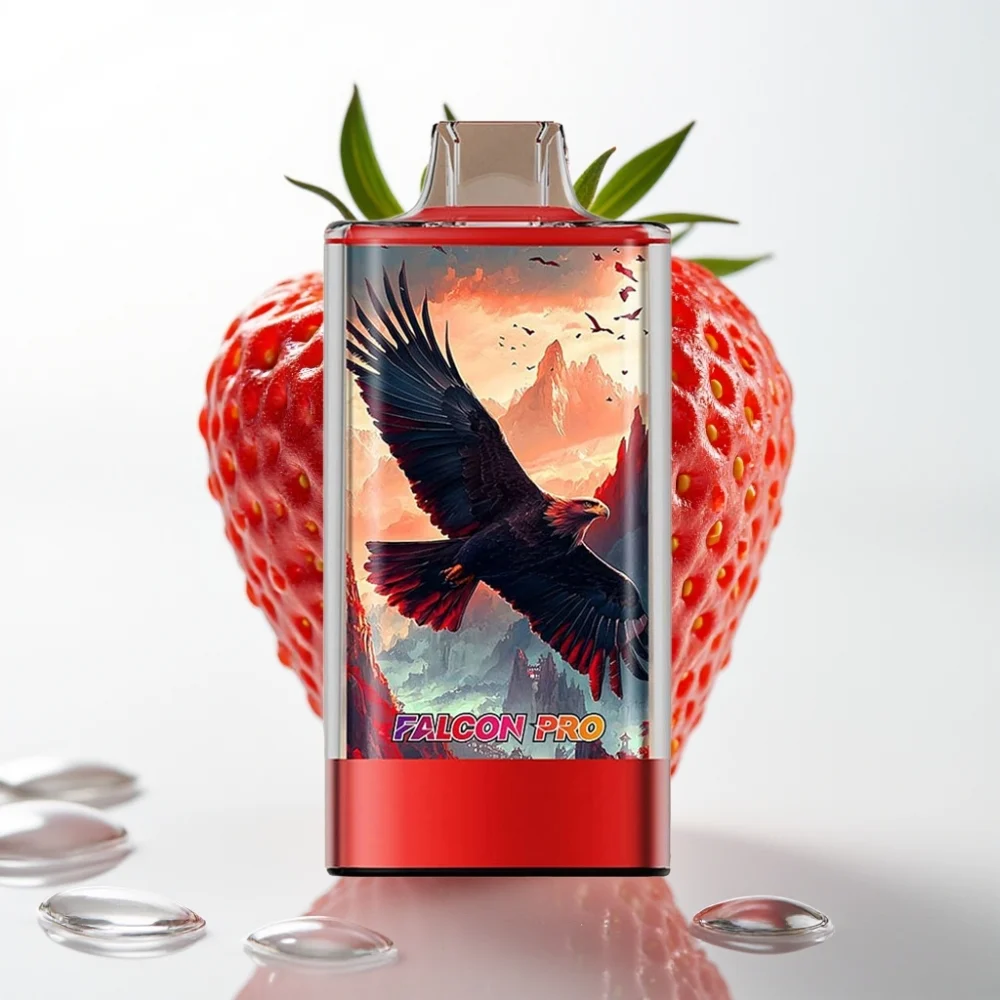 JNR Falcon Pro 28000 Disposable 30ml Jordbær Is - Online Store - Image 2