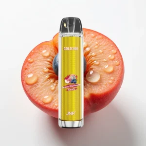 JNR Gold380 6000 Puffs 1500mAh Fersken Blåbær - Online Store