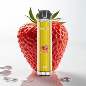 JNR Gold380 6000 Puffs 1500mAh Jordbær Is - Online Store