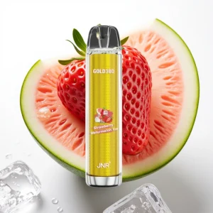 JNR Gold380 6000 Puffs 1500mAh Jordbær Vannmelon Is - Online Store
