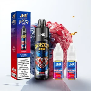 JNR Joker 24K Puffs Refillbar Type-C Blå Bringebær - Online Store