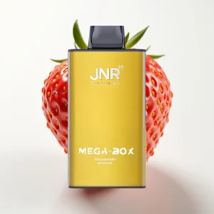 JNR Mega Box 25000 Puffs 30ml Jordbær Banan Disposable Vape - Online Store