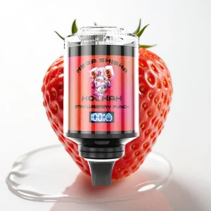 JNR Mega Shisha Hookah 100K Desktop Jordbær Punch 60ml 2200mAh - Online Store
