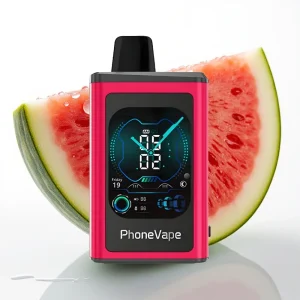 JNR PhoneVape 30000 puffs Omladbar Turbo Vannmelon Is - Online Store