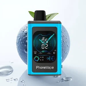 JNR PhoneVape 30000 puffs Oppladbar Turbo Blåbringebær Is - Online Store