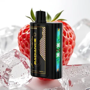 JNR Radiance 31000 Puffs 28ml Dual Mesh Jordbær Bringebær Kirsebær Is - Online Store
