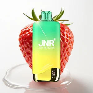 JNR Rainbow 10500 Puffs 18ml Jordbær Ferskenmynte - Online Store