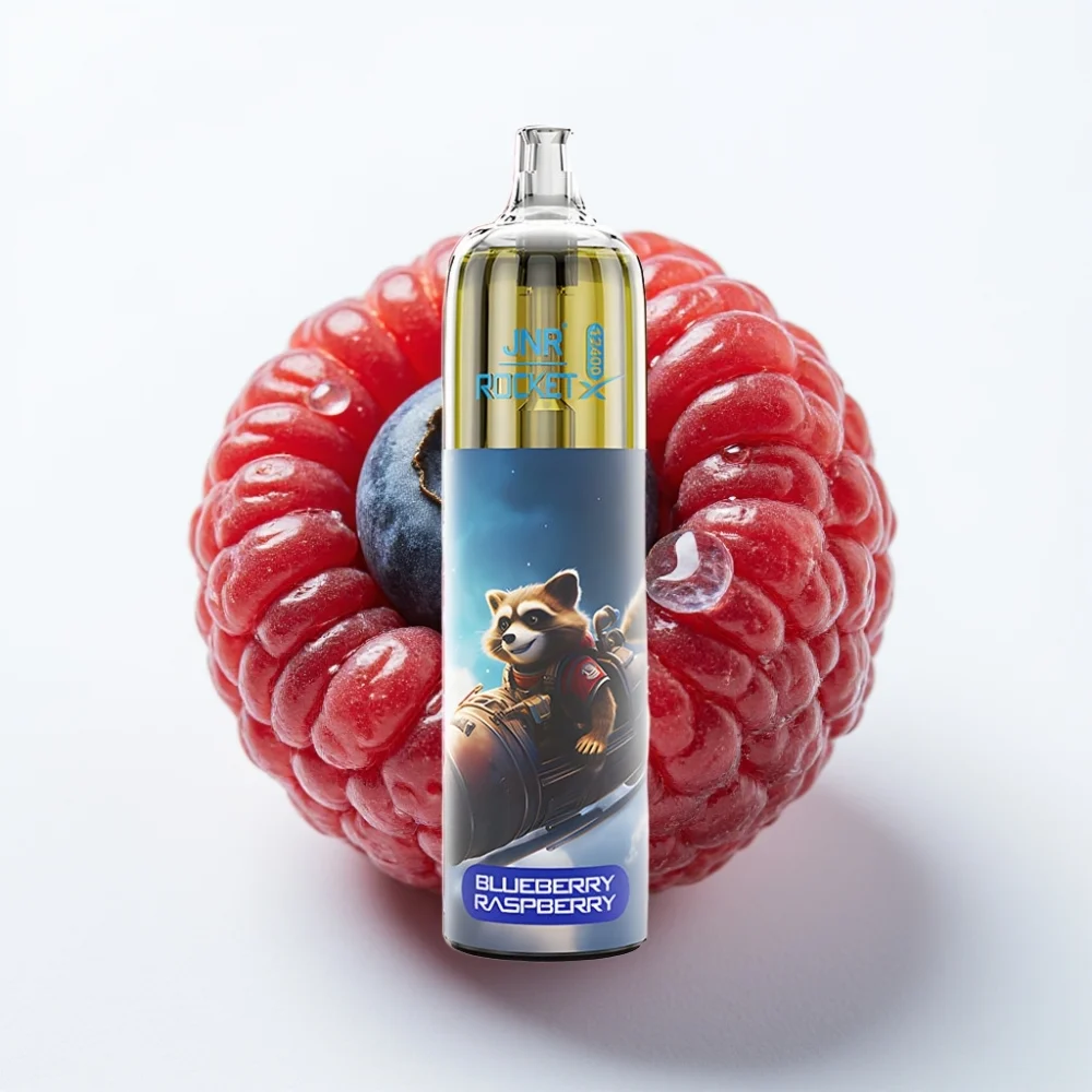 JNR Rocket-X 12400 Puffs Justerbar Luftstrøm Blåbær Bringebær - Online Store