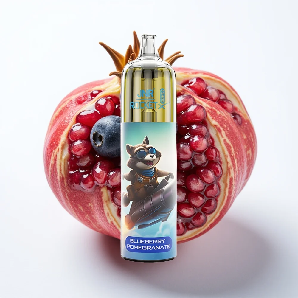 JNR Rocket-X 12400 Puffs Justerbar Luftstrøm Blåbringebær Granateple - Online Store