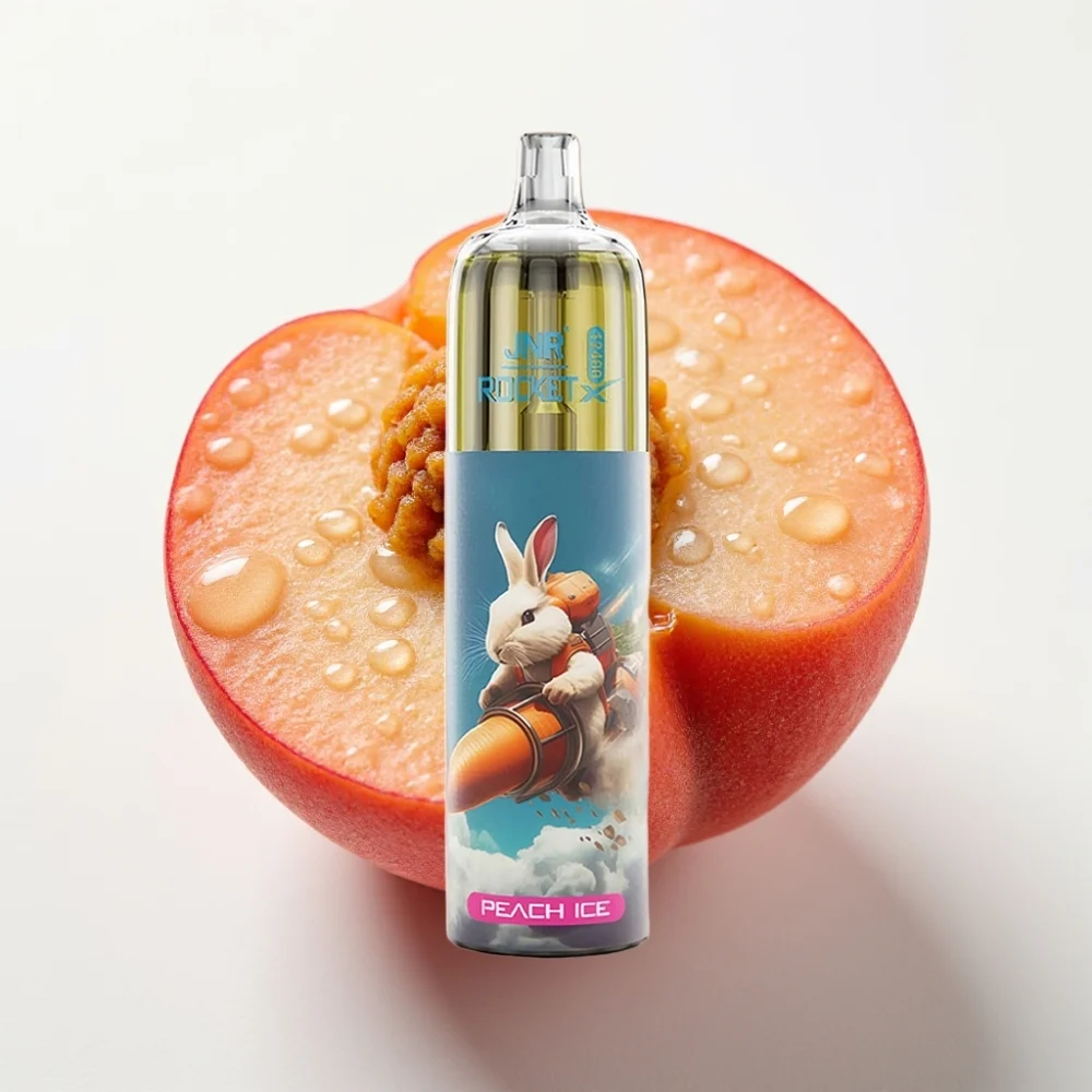 JNR Rocket-X 12400 Puffs Justerbar Luftstrøm Fersken Is - Online Store - Image 2
